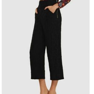 A.L.C. Elie Cropped Lace Pant